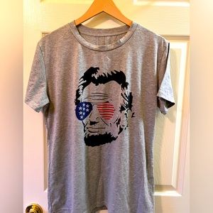 Abe patriotic shirt